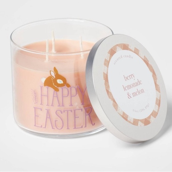 Threshold Accents Berry Lemonade Melon Happy Easter Candle By